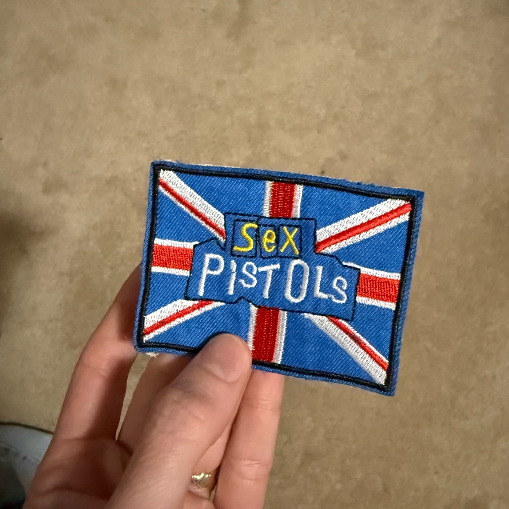 Sex Pistols iron on patch